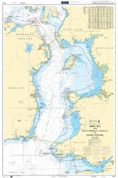 BA 1121 - Irish Sea St Georges North Channel